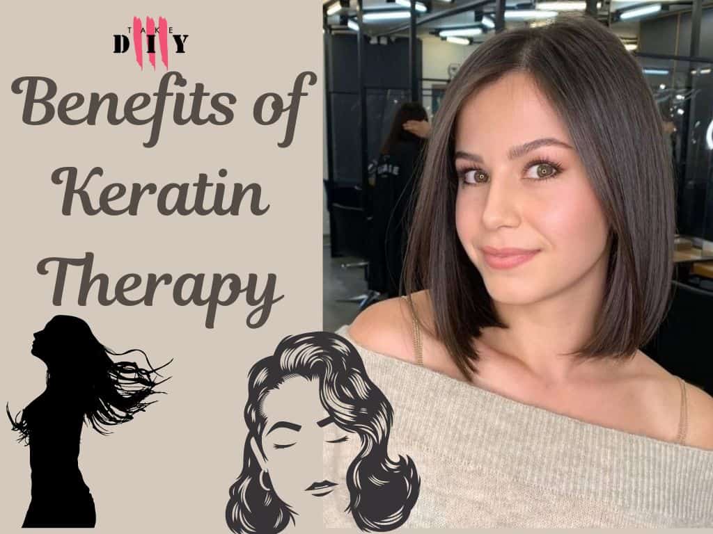 Benefits of Keratin Therapy on Hair Woman