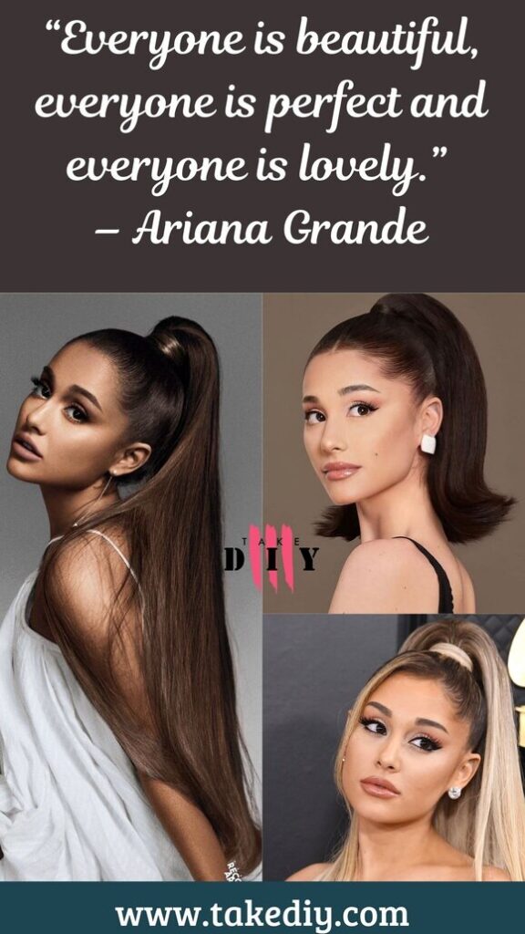 ariana grande natural hair