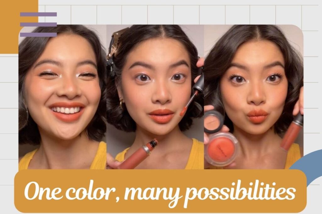 Monochrome makeup: TikTok’s natural and effortless beauty trend