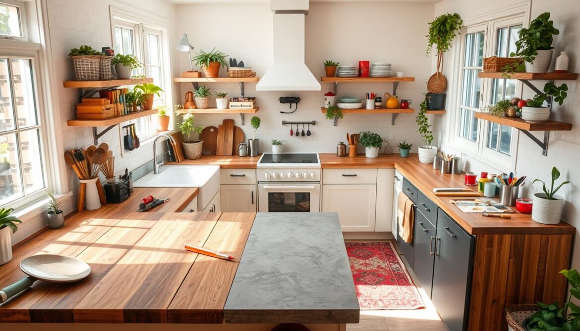 DIY-Kitchen-Countertops DIY Kitchen Countertops