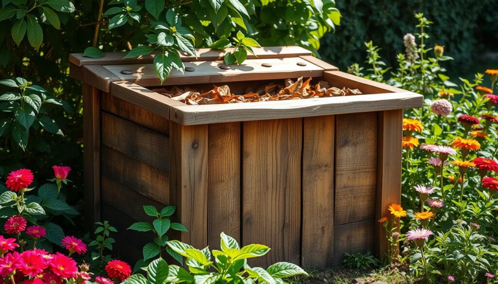 DIY compost bins