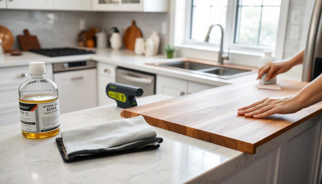 DIY countertops maintenance