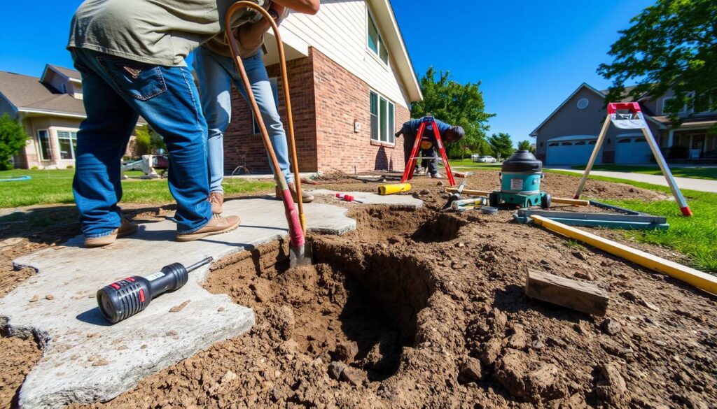 DIY foundation repairs