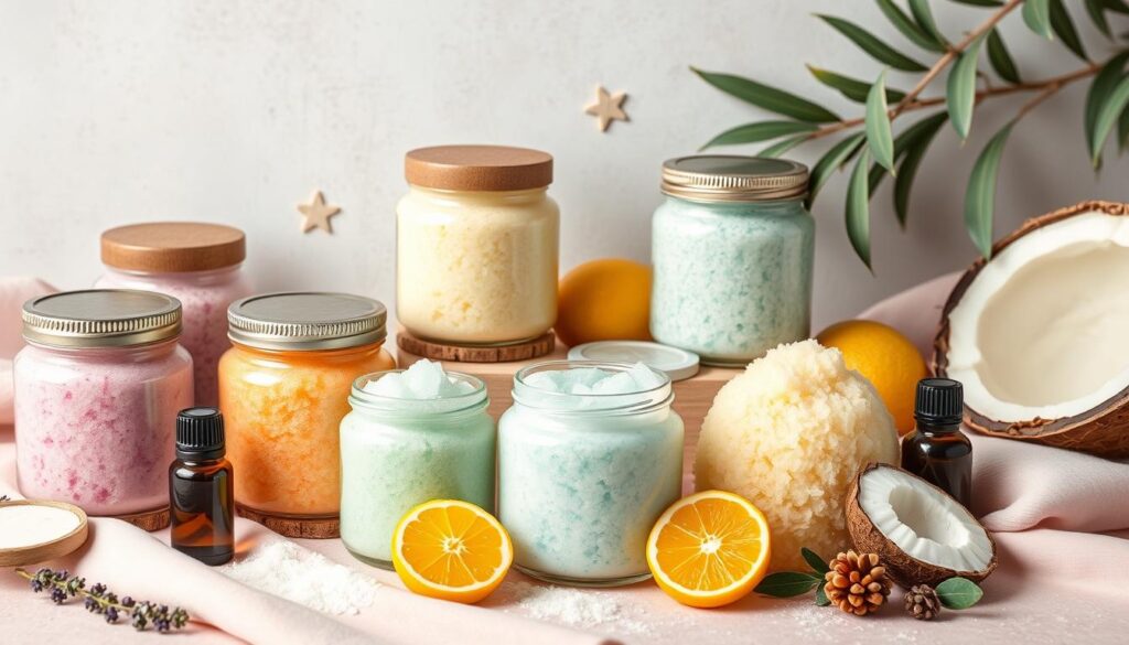 DIY sugar scrubs