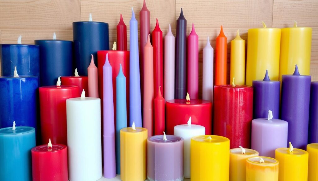 candle color options