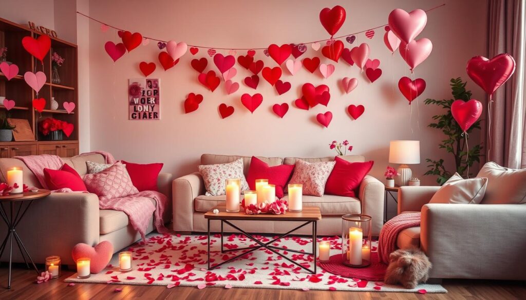 Valentine’s Day decorations