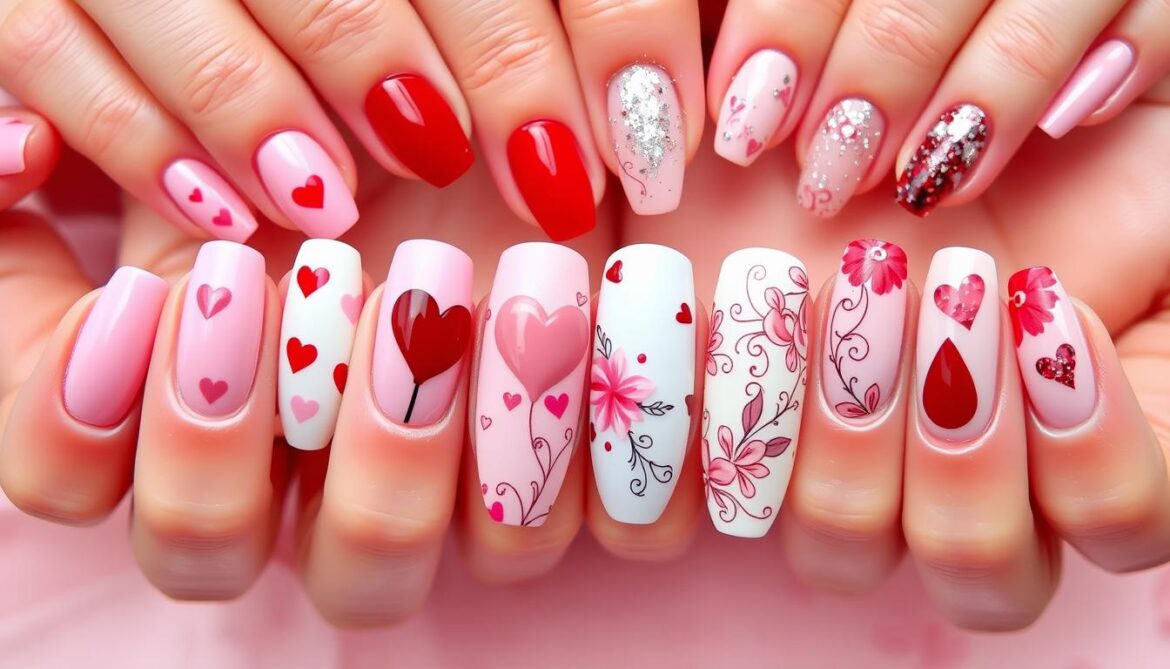 Valentines-Nails-Designs Valentines Nails Designs