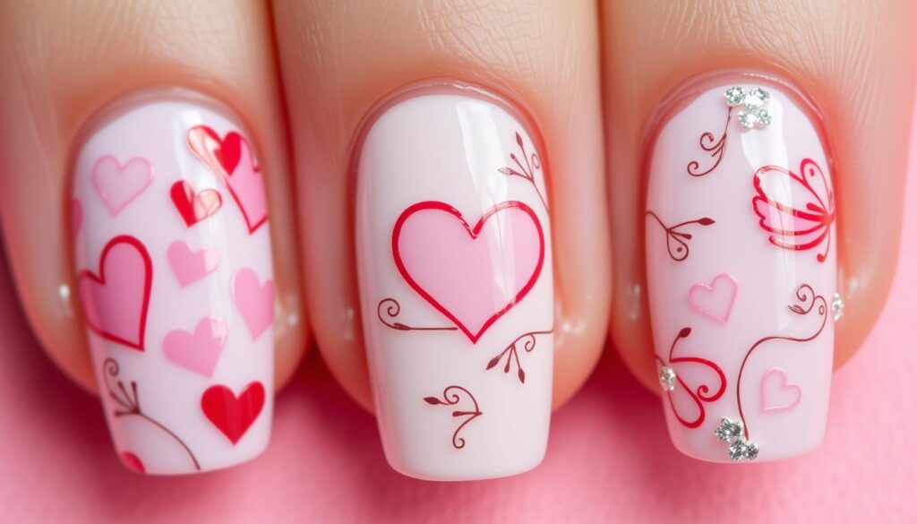 Valentine's nails