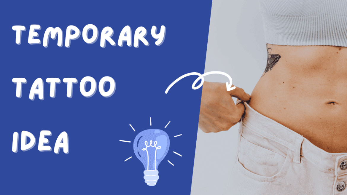 temporary tattoos at home