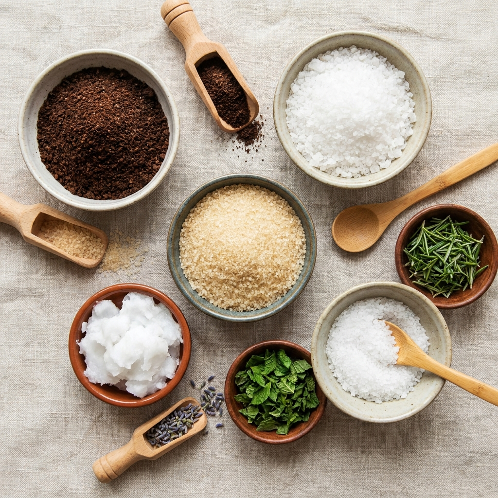 DIY body scrub recipes tips