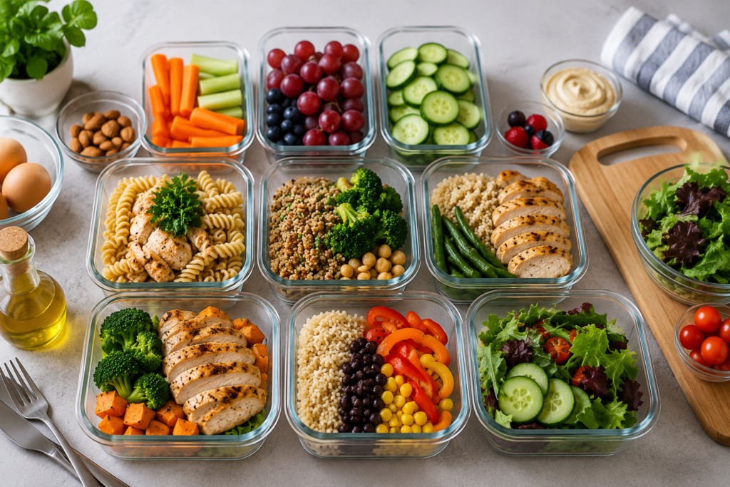 healthy meal prep for beginners