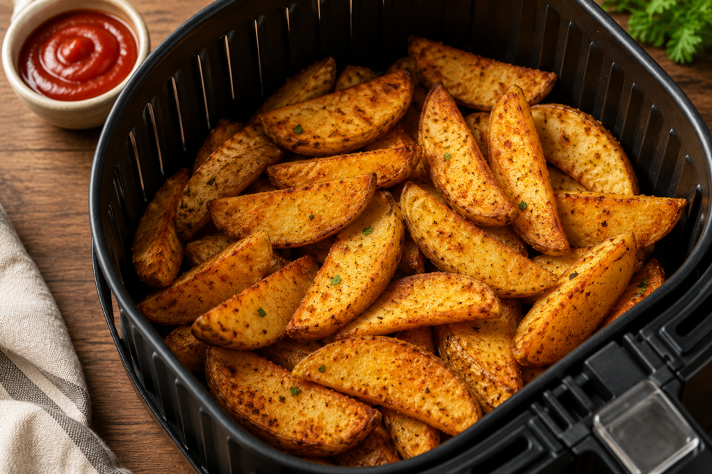 Crispy Potato Wedges