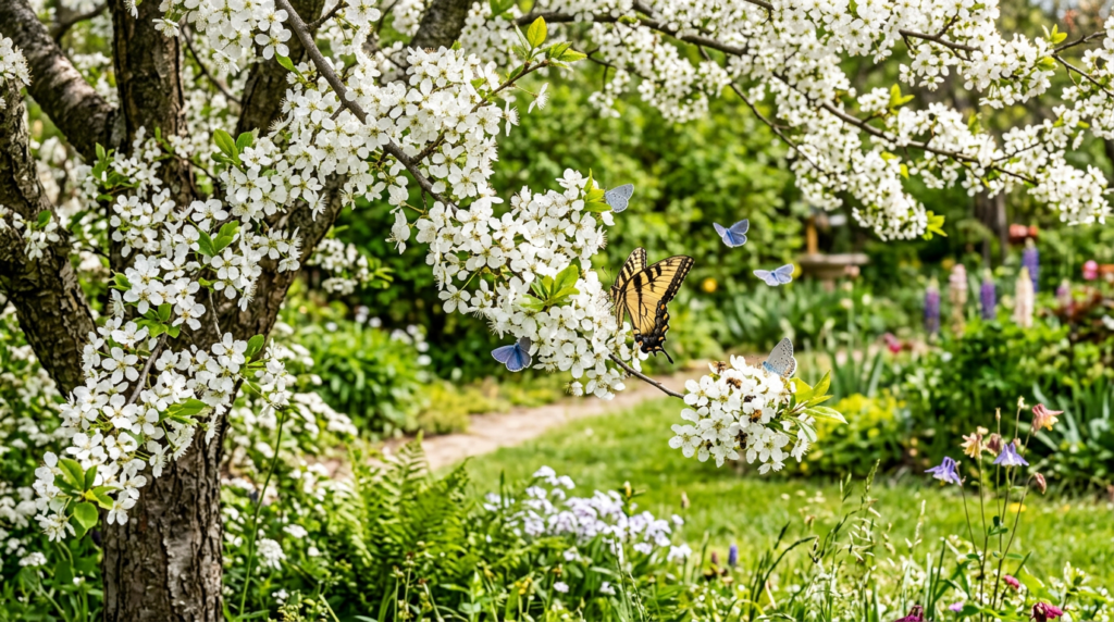 plum tree for butterflies