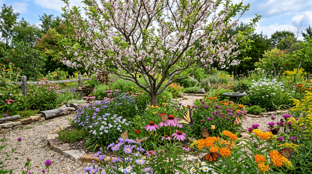plum tree for butterflies
