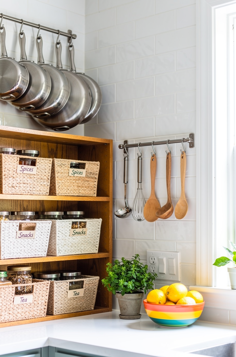 practical DIY kitchen organization hacks
