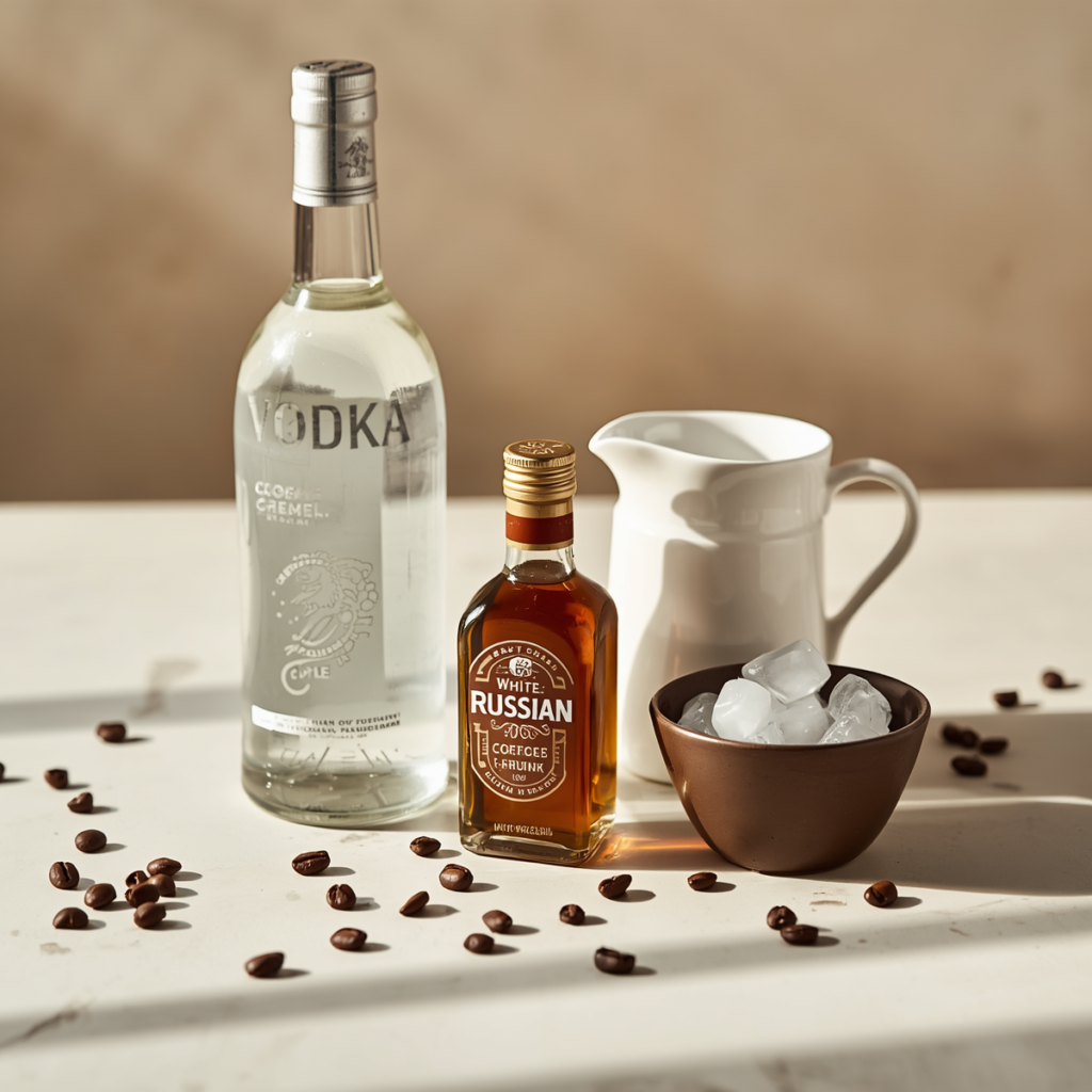 ingredients for white russian recipe